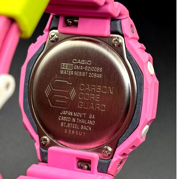 Casio G-Shock GMA-S2100BS-4A Pink Green Analog Digital Women’s Watch main image 5